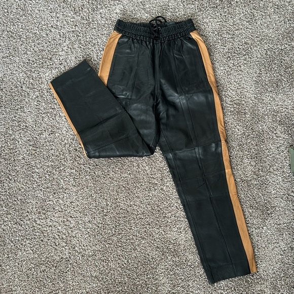 Maison scotch&soda expedition express leather sweatpants - Picture 2 of 7